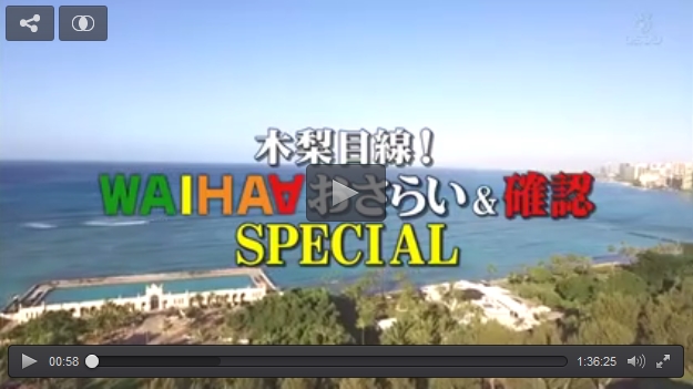 木梨目線ハワイ